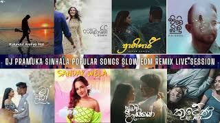 Sinhala Popular Songs Slow EDM Remix DJ Pramuka Live Session Vol 02