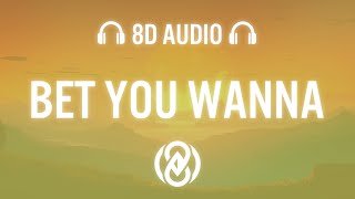 Bet You Wanna ft Cardi B (Lyrics) 8D Audio BLACKPINK